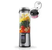 Ninja BC151BK Blast Portable Blender, Cordless, 18oz. Vessel, Personal Blender-f