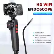 Newest 180 Degree Steering Industrial Borescope Endoscope Cars Inspection Camera