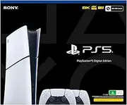 PlayStation 5 Digital Edition (Slim) Two DualSense Wireless Controllers Bundle