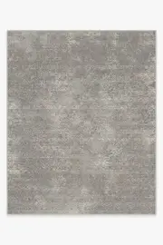 245' x 305' | Machine Washable Runner Rug | Kid & Pet Friendly | Indoor Rug | Gabbeh Grey Rug | Ruggable