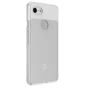 2PCS Scratchproof TPU + Acrylic Protective Case for Google Pixel 3 XL(Transparent)