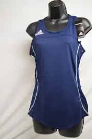 NEW adidas Workout Compression Activewear Tank Top NAVY MED