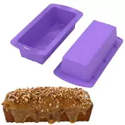 Silicone Bread Loaf Pan for Baking 9 Inch Bread Pans for Homemade Bread Loaf ...