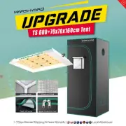 Mars Hydro TS 600 LED Grow Light Veg bloom lamp +2.3x2.3ft Indoor Grow Tent Kit