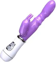 Vibrator Dildo Gspot Jack Rabbit Adult Sex Toy Dong Vibe Female Waterproof Wand Purple