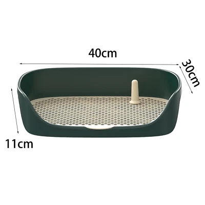 Pet Dog Toilet Portable Dog Potty Pan Trainer Litter Box Anti-Splash Pets Wc Toi