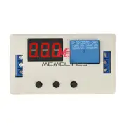 DC 12V LED Timer Relay Programmable Buzzer Button Module Delay Switch With Shell