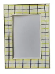 MINI SLEEP OVER PLAID Die-Cut “Frame Ups” FRAME(3.5”x 4-3/4”)My Minds Eye•Lines•