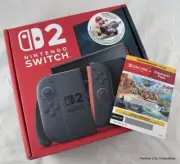 NIB Nintendo Switch 2 Mario Kart Bundle + One Year NSO + Expansion Pack Pass