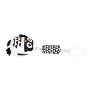 Owl Shaped Baby Hanging Rattle Black White Plush Stuffed Hanging Rattle Stro NY9