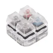 4 for Key Caps Translucent Keycaps Testing Tool Cherry MX Switches Keyboard Test