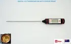 Digital LCD Thermometer with Stainless Steel Sensor Probe Kitchen Meat Food