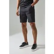 Mens Black Man Active Golf 8.5inch Short