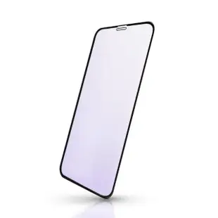 【T.G】iPhone 11 Pro Max/Xs Max 超強二合一抗藍光+霧面9H滿版鋼化玻璃保護貼(防爆防指紋)