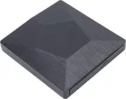 External DVD Drive, USB 3.0 + Type-C Dual Interface CD/DVD Player, Portable DVD CD Rewriter Writer Duplicator for Desktop/Laptop (Black)