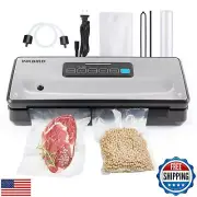 Food Vacuum Sealer Machine 10-In-1 with Bag Storage(Up to 20FT) and Cutter, I