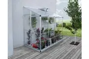 Maze Polycarbonate Greenhouse 8ft x 4ft Lean to