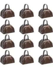 12-Pack Cowbells Noise Maker Decorative Cow Bells Christmas Bell Cowbells...