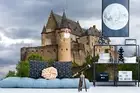 3D Mountain Vianden Wallpaper Wall Mural Removable Self-adhesive 124