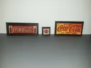 Coke Signs & Coke Clock for 1:24 1:25 Scale Diorama Accessory Items