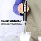 Rechargeable Milk Frother Handheld Electric Foam Maker with Stainless Whisk 3