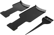 Baluue Hair Dyeing Kit Complete Set Highlighting Board Brush Comb for Easy and Neat Coloring