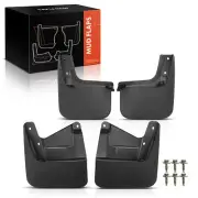 4x Mud Flaps Splash Guards Mudguards Fender for Toyota Sequoia 2023 Front & Rear