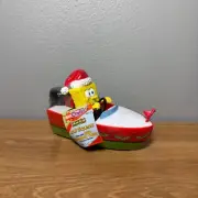 SpongeBob SquarePants Holiday Boat Dispenser Vintage 2004 New Sour Candy Sealed