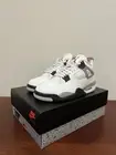 Size 10 - Jordan 4 Retro OG Mid White Cement