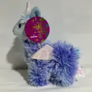 8" Aurora Sparkle Tales Unicorn Wings Llama Plush Stuffy Stuffed Animal Doll NEW