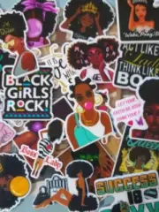 Black Girls Rock Planar Resin Flatback Charms - RANDOM Assortment