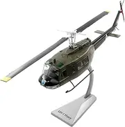 1/48 Scale USA UH-1 Huey Helicopter Aircraft Simulation Model Alloy Airplane Aviation Souvenir for Home Decoration