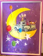 Should Have Asked for Directions original by Bill Crowley framed canvas