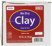 Air-Dry Modeling Clay 10lb-White (Pack of 2)