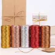 1 Roll 1.5mm Wire Hanging Tag String Line 16 Strands Gift Wrapping Rope Supplies