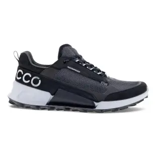 【ecco】BIOM 2.1 X MOUNTAIN W 健步2.1透氣織物戶外運動鞋 女鞋(黑色/磁石黑 82381360568)