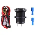 Car Cigarette Lighter Socket USB Charger Power Adapter Outlet Waterproof NEW 12V