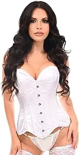 [Daisy corsets] Top Drawer Satin Steel Boned Overbust Corset