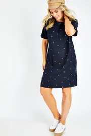Diamond Dot Dress--ELM-8141028