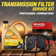 Ryco Transmission Filter + SYN Fluid Kit for Mazda 2 DE 3 BK BL 6 GH CX-7 ER