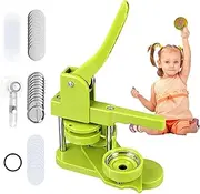 Pin Maker Machine - Button Maker Lightweight Pin Press | Badge Machine Includes Rotating Bracket for Birthday New Year Christmas Easter Celebrations
