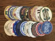 20 Beer Coasters Sam Adams Alcatraz Oskar Blues Otter Creek Anchor Harpoon B380