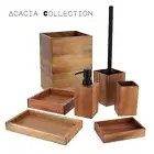 Acacia Bathroom Accessory Set Tumbler, Soap dispenser, Tray, Soap Dish