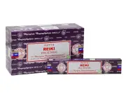 Satya Reiki Incense Sticks Aroma Relaxation Fragrance 15g x12 Packet