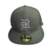 New Era 59FIFTY Detroit Tigers Fitted Hat black Size 7 1/8 Men's