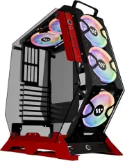 PC Case - ATX Tower Tempered Glass Gaming Computer Open Frame Case with 7 RGB Fa