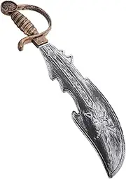 VERDANVERSE Pirate Sword Realistic Costume Accessory for Halloween Birthday Parties Themed Events Unique Pirate Theme with Craftsmanship