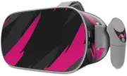 Skin Wrap for Oculus Go Jagged Camo Hot Pink