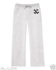 Retro JUICY COUTURE GIRLS ICONIC VELOUR TRACK pull on sweat PANTS 2-3, 4-5