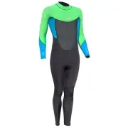 Adrenalin Radical-X Steamer Junior Wetsuit (Lime) - Size 8